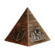 thumbnail image 1 of Bewildely Estatua de pirámides de metal: agregue encanto a su hogar con un estilo único adecuado para cualquier ocasión como regalo Almacenamiento y organización del hogar latón antiguo, 1 of 6