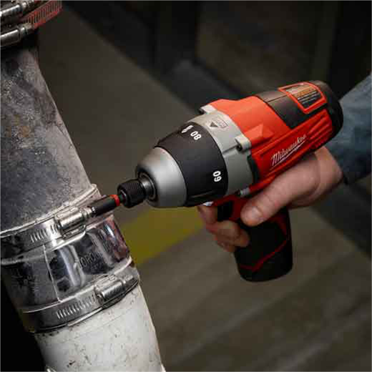 Milwaukee Tool M12 Cordless No-Hub Driver (Tool Only)