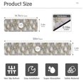 thumbnail image 3 of Yayeee Faucet Mat for Kitchen Sink 30" Diatomite Long Splash Guard Pad, Gray Floral Ghost, 3 of 7