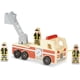 thumbnail image 2 of Camión de Bomberos Melissa & Doug MD-8343 Hecho de Madera Infantil con 3 Figuras, 2 of 2
