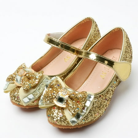 

Baby shoes Infant Kids Baby Girls Pearl Crystal Bling Bowknot Single Princess Shoes Sandals CHMORA