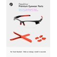 thumbnail image 2 of PapaViva Replacement Nose Pieces & Ear Socks Rubber Kits for Oakley Fast Jacket OO9097/Fast Jacket XL OO9156, 2 of 6