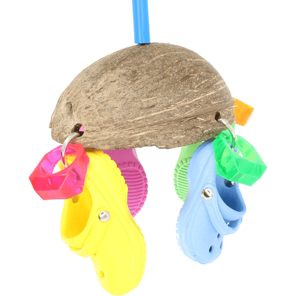 1784 Coco Sandal Bonka Bird Toys Natural Parrot