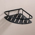 thumbnail image 2 of Bathroom Organizers And Storage   Corner Shower Caddy Shelf, Wall Mounted Stainless Steel Bathroom Organizer Storage, Only for 90 Degrees Right Angle, for Kitchen, Dorm, 2 of 7