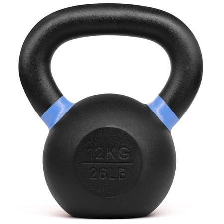 Yes4All Powder Coated Kettlebell Competition - Kettlebell Weights 12 (Best Kettlebell Exercises For Mma)