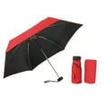thumbnail image 4 of Red 5-Fold Flat Compact Pocket Umbrella, Ultra-Lightweight Sun & Rain Umbrella, Mini Folding Umbrella For Travel, Commute, Outdoor Activities, 4 of 4