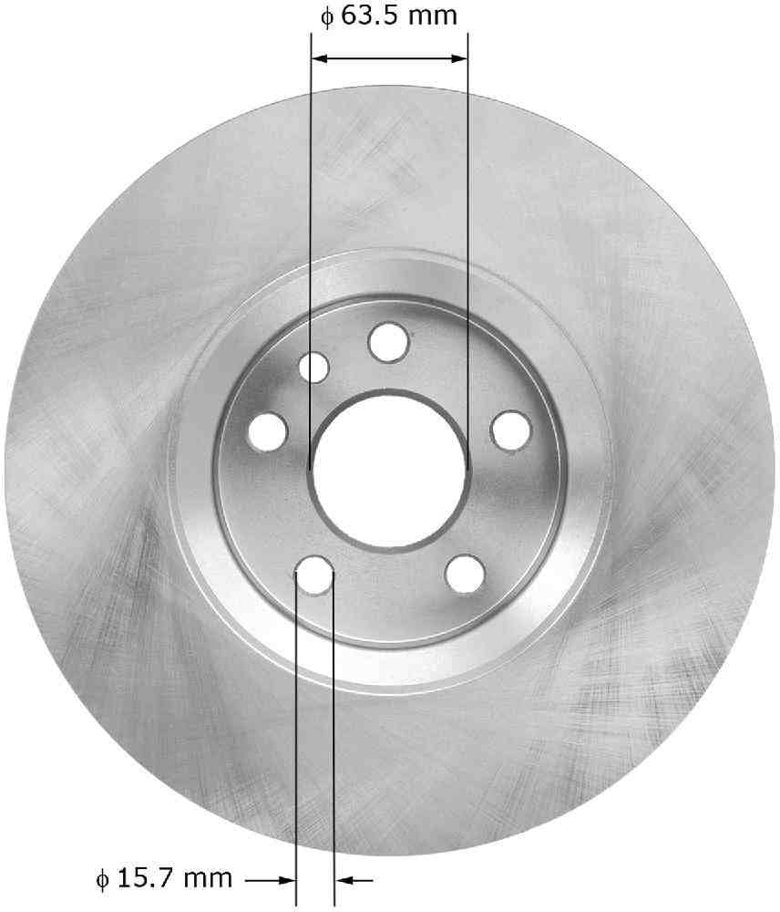 Bendix PRT6007 Premium Brake Rotor