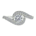 thumbnail image 5 of 1 Ct. Diamond Engagement Ring In 14k Solid White Gold, 5 of 6