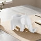 thumbnail image 4 of Figura de elefante geométrica, adorno de mesa, portalápices, artesanía coleccionable Blanco, 4 of 5
