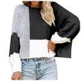 thumbnail image 1 of Tricot pour Femmes Hiver 2024 Doux Confortable Grande Taille Décontracté Chaud Mode Col Roulé, 1 of 5