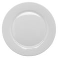 thumbnail image 2 of G.E.T. High-Strength Porcelain Rolled Edge Dinner Plate, 10", White (Set of 12), 2 of 3