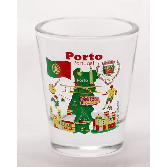 Porto Portugal Great Portugal Cities Collection Shot Glass