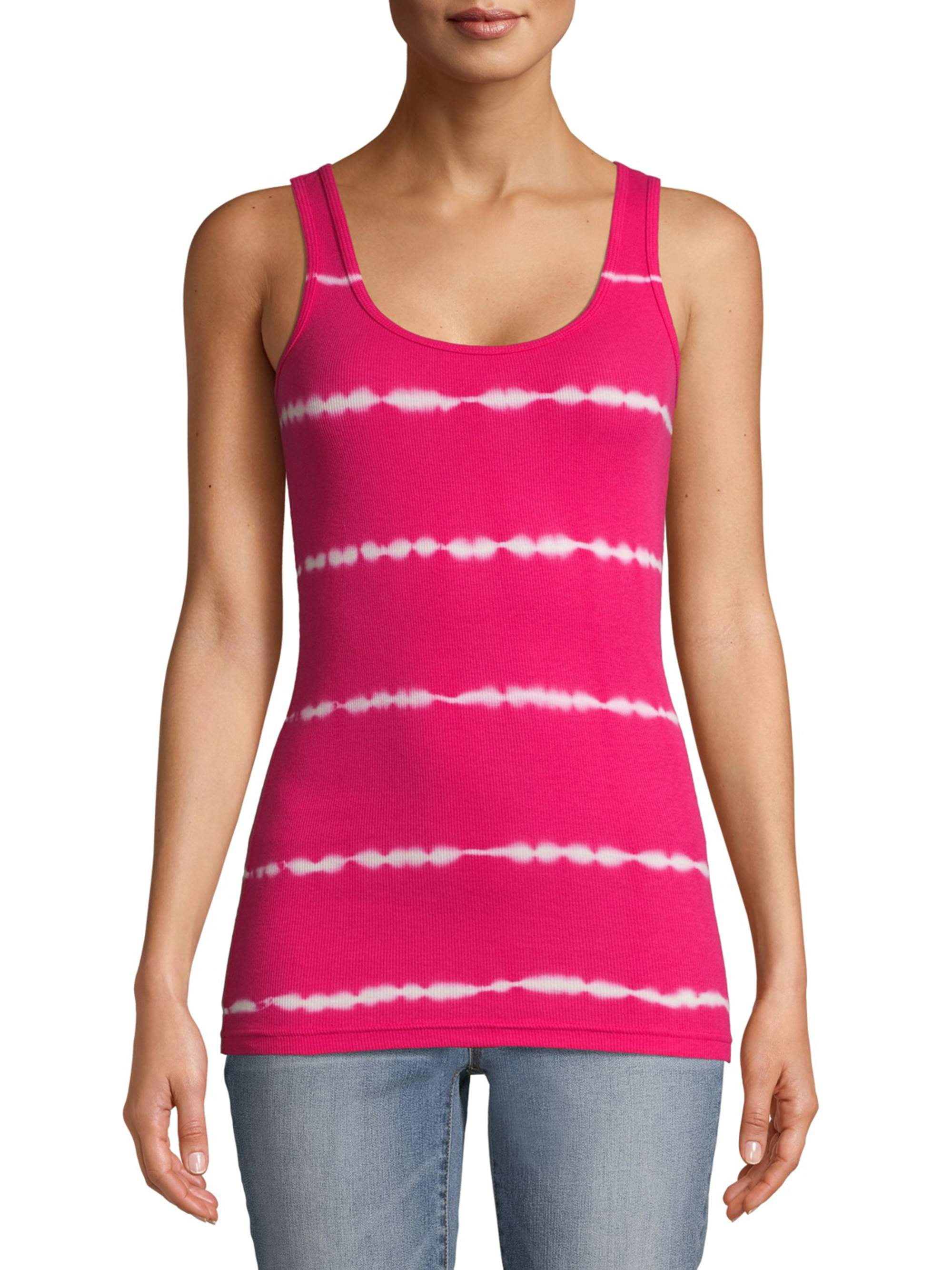 Time and Tru Time And Tru Women's Ribbed Tank Top