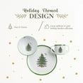 thumbnail image 4 of Spode Christmas Tree 3-Piece Melamine Dinnerware Set - 8" Plate, 5" Bowl, 10 Oz Mug - Festive & Durable Holiday Collection for Kids - Christmas Tableware with Classic Tree Motif, Dishwasher Safe, 4 of 8