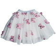 thumbnail image 2 of uublik Girls Skirt Pink Layered Mesh Skirt Party Birthday Dance Princess Skirt Size 2T-11, 2 of 5