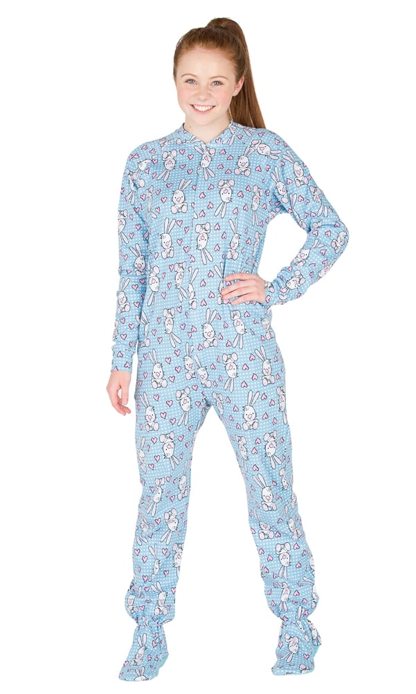 cotton footed pajamas