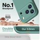 thumbnail image 3 of Funda de Silicona Premium, Forro de Microfibra, a Prueba de Golpes, para iPhone 17 Pro Max 6.9", Verde Pino, 3 of 7