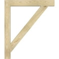 thumbnail image 3 of Ekena Millwork 4"W x 34"D x 40"H Traditional Block Rough Sawn Bracket, Douglas Fir, 3 of 4