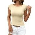 thumbnail image 2 of Wowcloth Woman Boat Neck Top, Slim Fit Slimming Design, Casual Fashion Comfortable for Daily Wear, 2 of 7