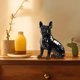 thumbnail image 1 of Figura Bulldog francés Hi-Line Gift Ltd., 25 cm, color negro, 1 of 7