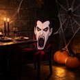 thumbnail image 4 of Miwamany Halloween Stretch Chair Cover, Elastic Spooky Ghost Slipcover, Full Dining Seat Protector for Kitchen Party Home Decor, Festive Furniture Accent, 4 of 6