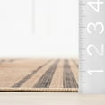 thumbnail image 3 of Lavina Striped Easy Jute Machine Washable Area Rug, 5' x 8', Rubie Natural, 3 of 9
