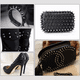 thumbnail image 4 of Estoperoles Metálico Rocker Punk Aplicación 100 pzs GRIS, 4 of 5