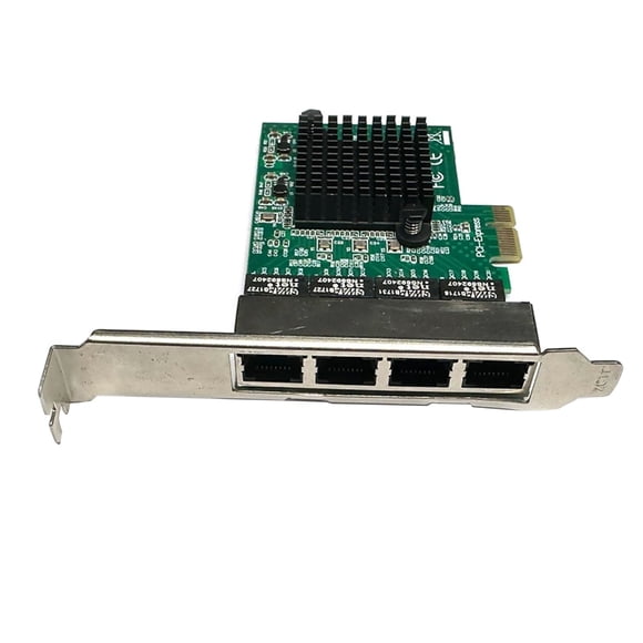 TAPDRA Realtek RTL8111 4 Port Ethernet Card for High Speed Networking with 10/100/1000mbps RJ45 Ports