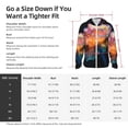 thumbnail image 5 of Lsque Bioluminescent Underwater Flower UPF 50+ Lightweight Sun Protection Men's Women's Long Sleeve Shirt, Hoodie Performance -Large, 5 of 9