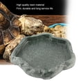 thumbnail image 4 of CUITING Lizard Feeder   Water Bowl Reptile Water Dish Reptile Feeder  Reptile Terrarium Food Bowl Reptile Humid Hide For Tortoise For Lizard Reptile Dish, 4 of 8