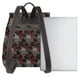 thumbnail image 3 of Disketp Skull and Red Roses Mochila de Cuero para Mujer, Bolso de Espalda Antirrobo con Estilo para Viaje, Trabajo y Uso Diario, 3 of 4