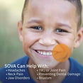 thumbnail image 2 of SOVA Junior Night Guard 1.6mm Youth Mouthguard - Snow White, 2 of 6