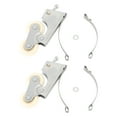 thumbnail image 1 of Poulie de Garde-Robe Poulie de Porte Coulissante d'Armoire Roues Coulissantes d'Armoire Poulie de Porte Coulissante Silencieuse 2 Pcs Poulie de Garde-Robe Acier Inoxydable Roues de Rouleau de Porte Coulissante Étanche Cuivre, 1 of 7