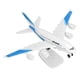 thumbnail image 4 of Alloy Airplane Model Aircraft Model 5 Light Passenger Jet Toy with Display Stand Blue, 4 of 5