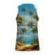 thumbnail image 5 of Hawaiian Tanks For Men Casual Fashion Sleeveless Summer Beach Printed Round Neck Tank TopL, 5 of 5