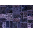 thumbnail image 1 of Ahgly Company Machine Washable Indoor Rectangle Oriental Blue Modern Area Rugs, 5' x 8', 1 of 4