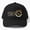 Black, variant on Edgy FSH Baseball Hat, Bold Fishing-Inspired Initial Graphic Design, Classic Everyday Cap