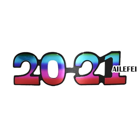 

〖Yilirongyumm〗 Home Decor Props Glasses Party Year S Party 2022 Glasses Year Eve Digital Home Decor