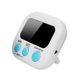 thumbnail image 5 of Wosthever Temporizador de cocina Digital LCD grande, resistente al desgaste, cuenta regresiva, resistente al agua, alarma fuerte, recordatorio Blanco 2Conjunto, 5 of 6