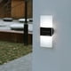 thumbnail image 4 of luces solares para vallas, luces LED solares de pared para exteriores, IP65, lámparas de pared para patio, jardín, garaje y camino, luces decorativas., 4 of 9