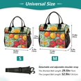 thumbnail image 4 of FORMRS Insulated Lunch Bag Unisex Large Capacity with Shoulder Strap, Vibrant Tomatoes, 4 of 6