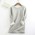 thumbnail image 5 of QASIEATN Hoodies for Graceful Women Fashion, Fashionable and Casual Solid Color Plus Fleece Hot Sweatshirt, Womens Fall Tops, 5 of 8