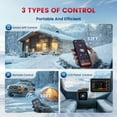 thumbnail image 3 of Audew 8KW All in one Diesel Air Heater 110V AC & 12V 24V DC with App Control, 10-Temperature Settings, 18% Boost in Burning Efficiency, Auto Start-Stop,Parking Diesel Heaters for Car,RV,Truck,Boat, 3 of 10