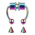 thumbnail image 1 of Graflsoa Magnetic Stainless Steel Nose Clip - No Piercing, Multi-Color Options, Durable & Stylish Design, 1 of 6