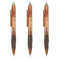 thumbnail image 1 of Uxcell 3Pcs Erasable Gel Pens, 0.5mm Retractable Fine Point Heat Erasable Marking Pen Smooth Writing Fabric Markers for Sewing Drawing Writing Planner, Brown Ink, 1 of 7