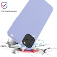 thumbnail image 3 of TORUBIA For iPhone 11 Pro 5.8 Inch Back Case Slim Fit Soft TPU Phone Case Built-in Velvet Material Anti-Scratch Protective Cover,Can effectively extend service life Lilac colour, 3 of 8