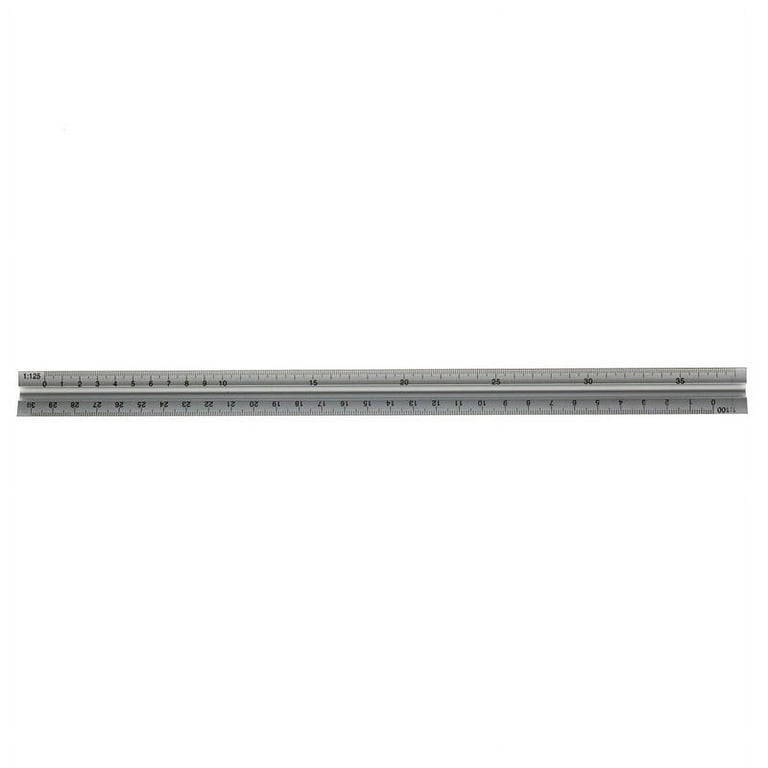 SagaSave Triangular Scale Ruler with 6 Different Scales Measuring Tool for  Architect Draftsman Student Supreme Accuracy