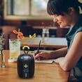 thumbnail image 5 of EGNMCR Sound Machine New Exquisite Cylindrical Portable Bass Bluetooth Speaker Colorful Lights Cool Gift Sound a sound, 5 of 5