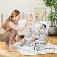Costway 2in1 Automatic Baby Bouncer & Foldable Infant Rocking Seat w