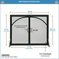 thumbnail image 2 of Minuteman X800280 Minuteman One Panel Standard Screen with Doors, 2 of 2